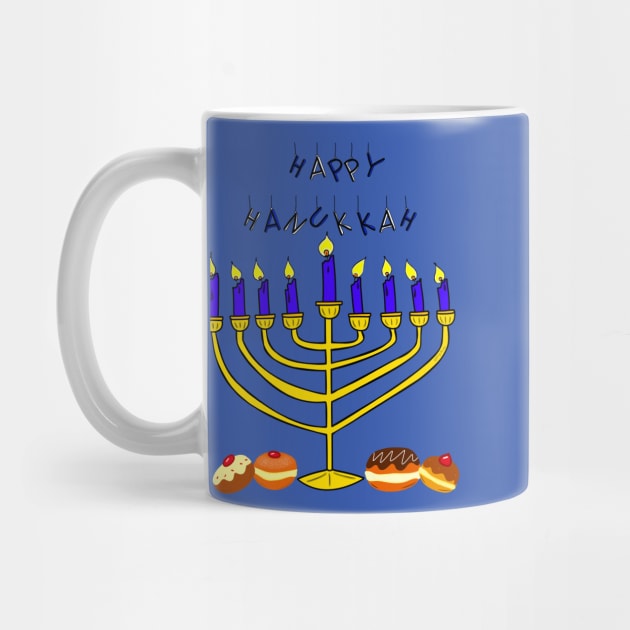 Happy Hanukkah! by DitzyDonutsDesigns